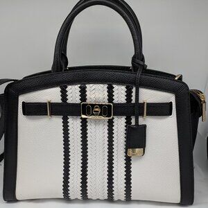 Michael Kors black and white  Satchel